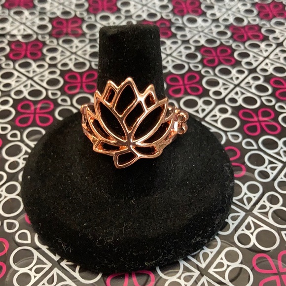 Lotus flower ring